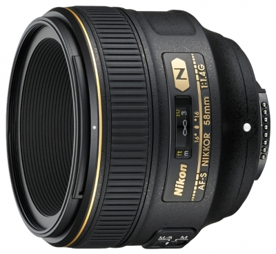 Объектив Nikon 58mm f:1.4G AF-S NIKKOR