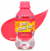 Тинт для губ Etude House Soft Drink Tint #PK001 Peach Tok Tok Tok