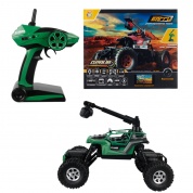 Машина раллийная 1TOY Драйв  "Багги" на р/у, с камерой,  4WD, масштаб 1:16,(зелёный).