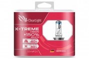 Лампа H8(Clearlight)12V-35W X-treme Vision +150% Light (компл., 2 шт.)
