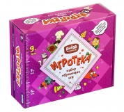 Набор БАНДА УМНИКОВ УМ082 Игротека 9+ (настольные игры "Цветариум", "Делиссимо", "Геометрика Extra" и "Геометрика")