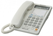 Телефон проводной Panasonic KX-TS2368RUW белый