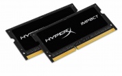 Память оперативная DDR4 Kingston HyperX Impact (Kit of 2) 8Gb 2400Mhz (HX424S14IBK2/8)