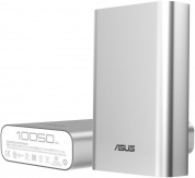 Внешний аккумулятор Asus ZenPower ABTU005 Li-Ion 10050mAh 2.4A серебристый 1xUSB