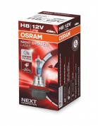 Лампа автомобильная OSRAM H8 35W PGJ19-1+150% Night Braker Laser 3900K 12V, 64212NL