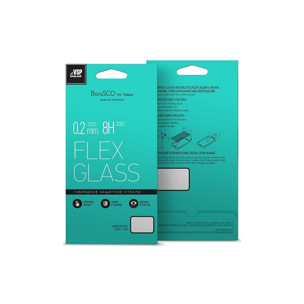 Стекло защитное Flex Glass VSP 0,26 мм для Alcatel A3