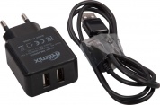 Сетевое зарядное устройство Ritmix RM-2095AC black