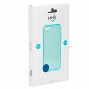 Чехол Pero для Realme 5 Pro Soft Touch Blue CC01-R5PBL