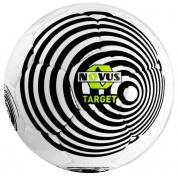 Мяч футбольный Novus TARGET, PVC, бел/чёрн, р.5
