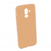 Чехол пластиковый NEYPO SOFT TOUCH для SAMSUNG J8 (2018) (золотой) ST5391