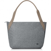 Сумка для ноутбука HP 14" RENEW Tote серый/коричневый (1A216AA)