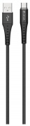 Кабель Devia Braid Series Cable Type-C 1m - Black