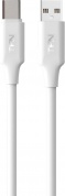 Кабель TFN TypeC 1.0m white (CUSBCUSB1MWH)