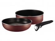Набор посуды Tefal Ingenio Red 04175840 3 предмета (9100024807)