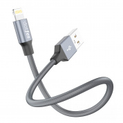 Кабель DOTFES USB A03 Frosted Lightning (0,2 m) tarnish