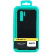 Чехол BoraSCO Microfiber Case для Huawei P30 Pro черный