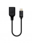 Адаптер BoraSCO OTG micro 0.15м черный