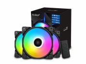 Комплект вентиляторов для корпуса PCcooler Halo RGB Kit