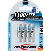 Аккумулятор Ansmann AAA 1100 mAh (уп 4 шт)