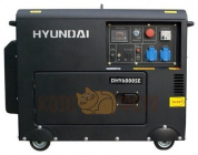 Электрогенератор дизельный Hyundai DHY6000SE