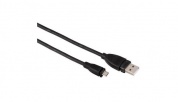 Кабель Hama 00054588 USB A(m) micro USB B (m) 1.8м черный