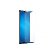Защитное стекло DF fullscreen+ fullglue для Honor 8X/8X Premium, синяя рамка