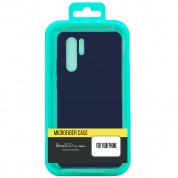 Силиконовый чехол BoraSCO Soft Touch с микрофиброй для Samsung (M115/A115) Galaxy M11/A11 синий