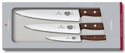 Набор ножей кухонных Victorinox Wood (5.1050.3G) 3 шт коричневый
