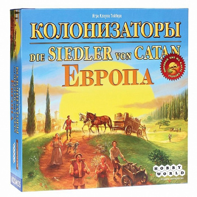 Настольная игра Hobby world Колонизаторы. Европа