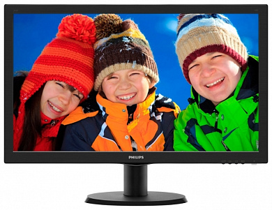 Монитор Philips 23.6 243V5LSB(10/62) черный