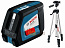 Построитель плоскостей Bosch GLL 2-50 + BS 150 + вкладка под L-Boxx (0601063105)