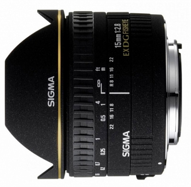 Объектив Sigma AF 15mm f:2.8 EX DG Diagonal Fisheye Canon EF