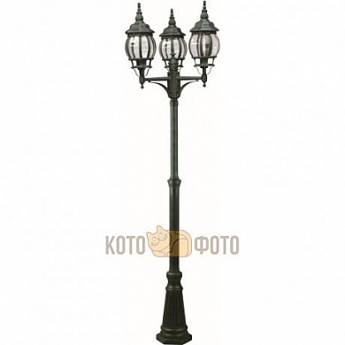 Уличный фонарь (фонарный столб) Arte Lamp Atlanta A1047PA-3BG