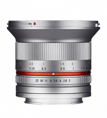 Объектив Samyang FujiFilm X MF 12 mm F/2.0 ED AS NCS CS Silver